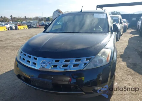 2005 Nissan Murano Sl from USA, damaged, VIN JN8AZ08W55W407341